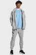 Чоловіче сіре худі UA Unstoppable Flc FZ Under Armour M 1379806-011 - зображення 2