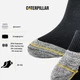 Носки мужские короткие хлопковые Носки мужские короткие хлопковые Caterpillar CAT 39-42 Черно-желтые (ROZ6501054607) - изображение 2