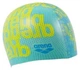 Шапочка для плавания Arena PRINT JR голубой, желтый Дит OFSM - изображение 2