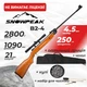 Пневматическая винтовка SPA Snow Peak B2-4 с оптическим прицелом с чехлом с набором для чистки с пулями - изображение 1