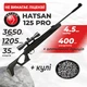Пневматична гвинтівка Hatsan 125 PRO з оптичним прицілом з кулями - зображення 1