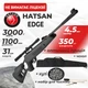 Пневматическая винтовка Hatsan Striker Edge с оптическим прицелом с чехлом с набором для чистки с пулями - изображение 1
