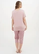 Комплект Cotpark футболка, бриджи 2XL розовый 14437-В - зображення 2