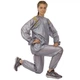 Костюм-сауна для похудения Поливинилхлорид SAUNA SUIT SIBOTE размер 3XL 190-195 см цвет серый ST-2122 - изображение 5