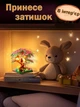 Детский 3D-конструктор "Цветущая Сакура" 2008 деталей Строительные блоки Настольное ботаническое украшение с LED подсветкой - изображение 3