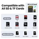 Кардридер USB-C 2 in 1 UGREEN CM401 Card Reader Type-C to SD/TF 4.0 Grey (15251) - изображение 5