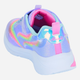 Підліткові з підсвіткою кросівки для дівчинки Skechers Unicorn Chaser 302298L-LVMT 35 Фіолетові (197976236417) - зображення 5