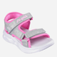 Sandały dziecięce dla dziewczynki Skechers 303024L-SLHP 35 Srebrne (197627885872) - obraz 2