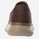 Buty derby męskie skórzane Skechers 205046-CDB 42 Brązowe (196989359762) - obraz 5