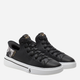 Sneakersy męskie skórzane Skechers 251016-BKW 45 Czarne (197627217253) - obraz 2