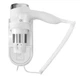 Фен настінний HSG D07-2 White 1600 Вт, фен для готелів - зображення 1