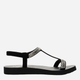 Sandały damskie płaskie Skechers 119292-BLK 35 Czarne (196311024665) - obraz 1