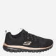 Жіночі кросівки Skechers 12615-BKRG 38 Чорні (191665877769) - зображення 1