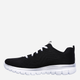 Buty sportowe damskie Skechers 12615-BKW 39.5 Czarne (190872053447) - obraz 3