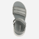 Sandały damskie na koturnie Skechers 141617-OLV 36 Ciemnozielone (198739088991) - obraz 4