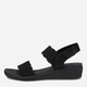 Sandały damskie na koturnie Skechers 163165-BBK 36 Czarne (197627348803) - obraz 3
