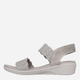 Sandały damskie na koturnie Skechers 163165-TPE 38 Szare (197627348896) - obraz 3