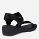 Sandały damskie na koturnie Skechers 163165-BBK 38 Czarne (197627348827) - obraz 5