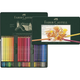 Кольорові олівці у наборі Faber-Castell, 60 кольорів, Polychromos, металевий пенал, (110060) - зображення 4