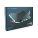 Подставка под ноутбук IceCoorel K10 10-17 дюймов с RGB подсветкой и USB для охлаждения ноутбука (LO-TH_11C) - изображение 2
