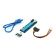 Riser PCI-E x1 x16 адаптер для відеокарти з кабелем USB 3.0 60 см та додатковим живленням 4Pin (YU-GT_33A) - зображення 2