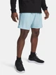 Spodenki sportowe męskie Under Armour UA Tech Woven Wordmark Short 1383356-494 M Błękitne (197779361507) - obraz 1