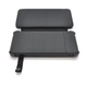 Портативный солнечный Power Bank 12000 mAh черный внешний аккумулятор для телефона и планшета с USB выходами (YU-GT_33A) - изображение 1