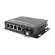 Медиаконвертор ONV 4 порта RJ45 100М 1 порт SC 20км для оптоволоконного соединения сетевой адаптер (YU-GT_33A) - изображение 2
