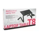 Стол-подставка под ноутбук Laptop Table T8 480*260 мм черный алюминиевый столик для работы и отдыха подставка для ноутбука (YU-GT_33A) - изображение 2