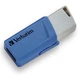 USB флеш накопитель Verbatim 3x16GB Store 'n' Click Red/Blue/Yellow USB 3.2 (49306) - изображение 12