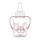 Бутылочка для кормления Canpol babies CUTE ANIMALS стандартная с ручками 120 мл розовая (11/823_pin) - изображение 2