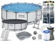 Каркасный бассейн Bestway 5612X Steel Pro Max 427х122 см Объем 15232 лит - изображение 1