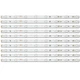 LED подсветка TV 48" LE48D8-03(D) LED48D8-03(D) LED48D08-ZC21AG-01 48D08-ZC21AG-01 30348008220 10шт. - изображение 1