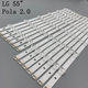 LED підсвітка TV LG 55" LG POLA2.0 55 Rev0.1 L+R LG Innotek POLA 2.0 55 LZ5501LGEPWA-DL84 14шт. - зображення 5