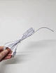 Шнур USB 2.0, з вмикачем, білий 1 м - зображення 6