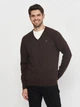 Пуловер GANT Extrafine Lambswool V-Neck 8010520-280 Brown 3XL - изображение 2