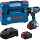 Аккумуляторный гайковерт ударный Bosh Professional GDS 18V-1600 HС 2 акб 8.0 Ah, з/у, в кейсе (06019M1002) - изображение 1