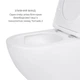 Унитаз подвесной Jay Ultra Quiet QT07335177W 485х360х320 + Tern Ultra Quiet QT17332303ASW 490x365x325 - изображение 4
