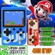 Портативная приставка с джойстиком Sup Retro Dendy 400 в 1 Game Box 3" на двоих Синий 8283 - изображение 2