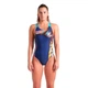 Купальник закритий для жінок Arena DREAMHLINE SWIMSUIT V BACK темно-синій Жін 38 008328-760 38 - зображення 1
