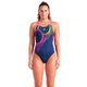 Купальник для женщин Arena RIPPLES SWIMSUIT V BACK B синий Жен 36 009021-780 36 - изображение 1