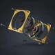 Комплект вентиляторів Alphacool Apex Stealth Metal 120 мм 3000 rpm Gold 3шт (LUAC-054) - изображение 6