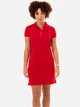 Платье-футболка короткое летнее женское U.S.Polo Assn 214980-ZH00A XS Красное (786660515473) - изображение 1