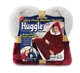 Толстовка – плед із капюшоном HUGGLE HOODIE BLANKET, плед із рукавами бордовий, тепла хутряна піжама для дому - зображення 10