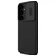 Чехол Nillkin CamShield Pro для Samsung Galaxy S25+ с металлическим кольцом для беспроводной зарядки black - изображение 1