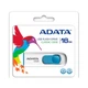 USB флешка Flash A-DATA C008 USB2.0 16Gb, White - Blue - зображення 4