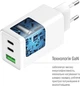 Сетевое зарядное устройство ColorWay GaN Mini 100W PD Port PPS USB (USB-2C1A) White (CW-CHS061PD-WT) - изображение 8