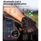 Смарт-часы HeraQuen Tactical 1.5" | 800 мАч | Bluetooth-звонки | 120+ режимов спорта | для айфона и андроида - изображение 3