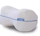 Підтримуюча ортопедична подушка для ніг CONTOUR LEG PILLOW 25х23х15,5 см з ефектом пам'яті, білий колір - зображення 6