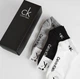 Набор мужских носков Calvin Klein 9 пар, короткие носки Кельвин Кляйн в подарочной коробке хлопок 40-46, базовые, черные, серые, белые - изображение 2